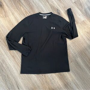 Under Armour Men's Charcoal Long Sleeve Tee